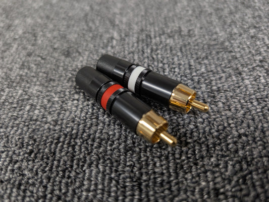 新商品【RP-305Gp】RCAプラグの発売と完成品ケーブルRCAプラグの変更のお知らせ