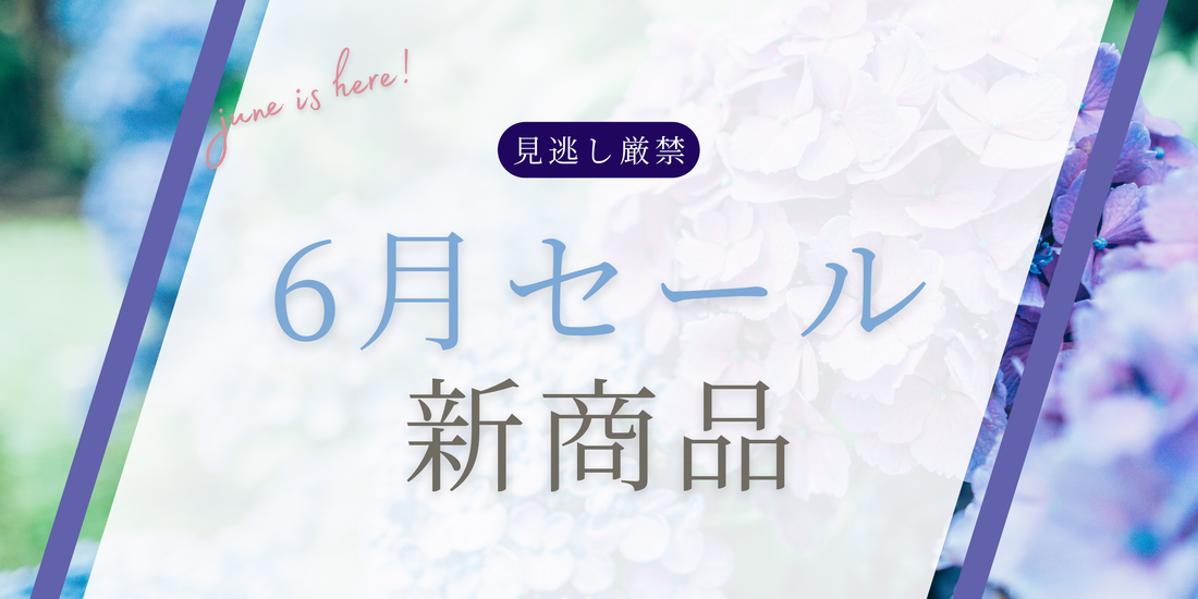 2025年6月のお得キャンペーンのお知らせ&新商品情報