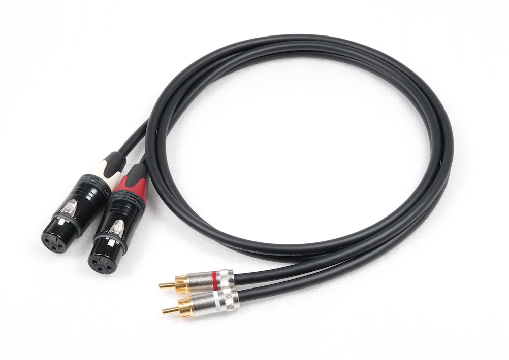 MOGAMI【2534 】XLRキャノン(メス)-RCAピン 2本ペア / NEUTRIK MOGAMI【2534 】XLRキャノン(メス)-RCAピン 2本ペア / NEUTRIK