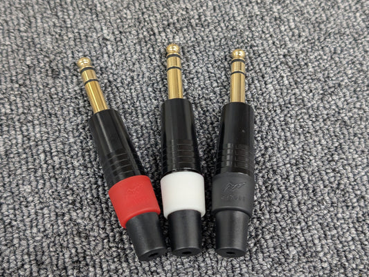 完成品ケーブルの6.3㎜ステレオフォンプラグ変更のお知らせ